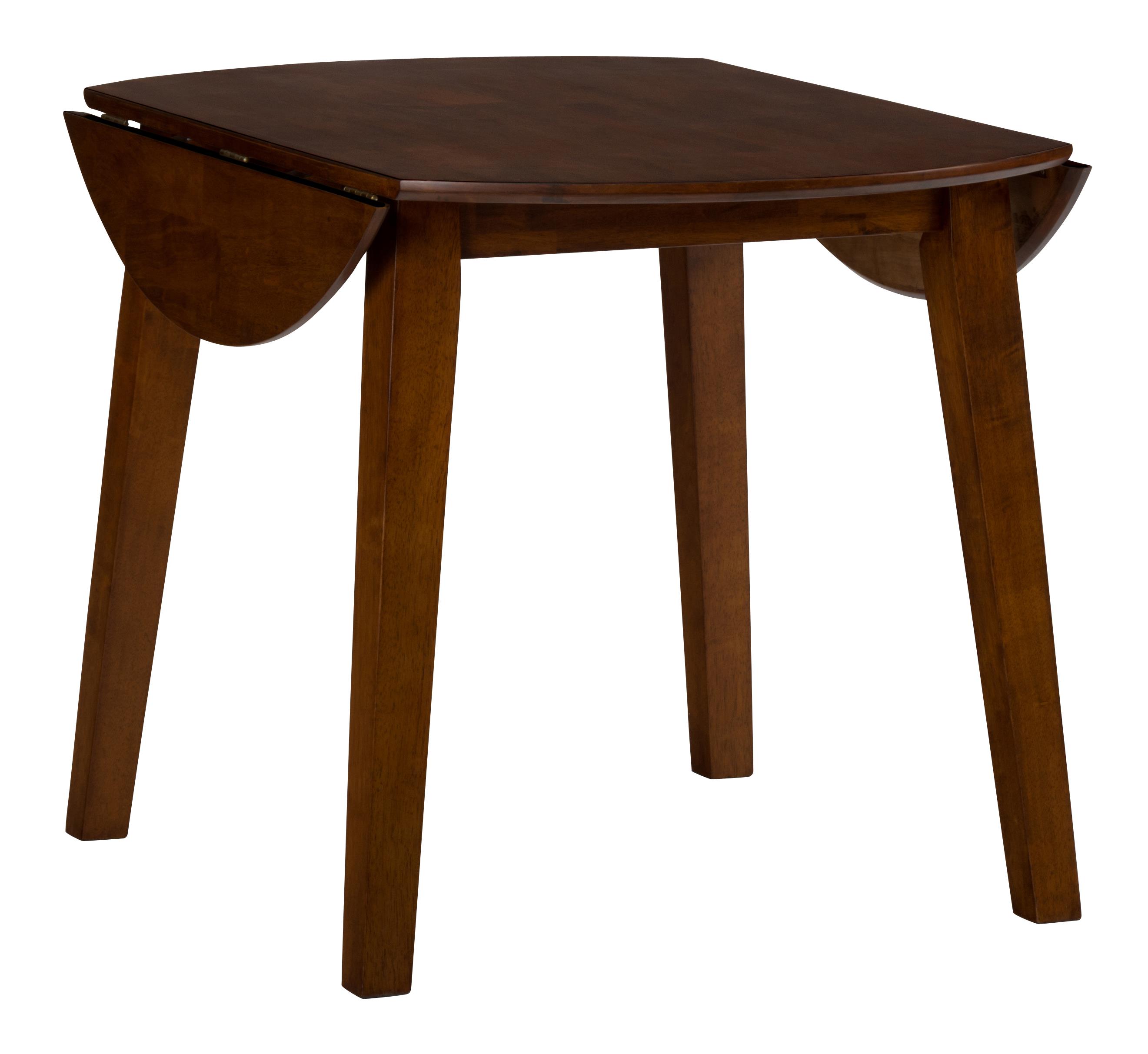 Jofran Simplicity Round Drop Leaf Table that Seats 4 for Dining Areas